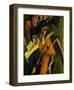 Two Women on the Street-Ernst Ludwig Kirchner-Framed Art Print