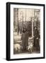 Two Women Out Walking with Dogs-null-Framed Photographic Print