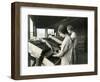 Two Women Packing Cherries (June 22, 1928)-Ashael Curtis-Framed Giclee Print