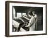 Two Women Packing Cherries (June 22, 1928)-Ashael Curtis-Framed Giclee Print