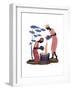 Two Women Pouring-Judy Mastrangelo-Framed Giclee Print