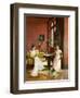 Two Women Reading in an Interior-Jean Georges Ferry-Framed Giclee Print