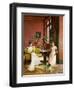 Two Women Reading in an Interior-Jean Georges Ferry-Framed Giclee Print
