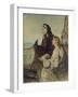 Two Women Seated on Deck-Thomas Alexander Fergusson Graham-Framed Giclee Print