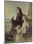 Two Women Seated on Deck-Thomas Alexander Fergusson Graham-Mounted Giclee Print