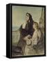 Two Women Seated on Deck-Thomas Alexander Fergusson Graham-Framed Stretched Canvas