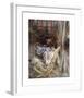 Two Women Sewing-Giovanni Boldini-Framed Premium Giclee Print