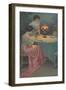 Two Women Sitting at a Table-null-Framed Giclee Print