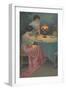 Two Women Sitting at a Table-null-Framed Giclee Print