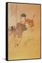 Two Women Sitting in a Cafe-Henri de Toulouse-Lautrec-Framed Stretched Canvas