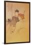 Two Women Sitting in a Cafe-Henri de Toulouse-Lautrec-Framed Giclee Print