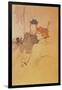 Two Women Sitting in a Cafe-Henri de Toulouse-Lautrec-Framed Giclee Print