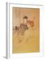 Two Women Sitting in a Cafe-Henri de Toulouse-Lautrec-Framed Giclee Print