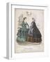 Two Women Wearing the Latest Fashions, 1858-null-Framed Giclee Print