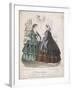 Two Women Wearing the Latest Fashions, 1858-null-Framed Giclee Print