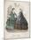 Two Women Wearing the Latest Fashions, 1858-null-Mounted Giclee Print