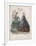 Two Women Wearing the Latest Fashions, 1858-null-Framed Giclee Print