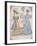 Two Women Wearing Walking Dress and Morning Dress, 1827-Jules David-Framed Giclee Print