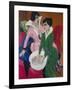 Two Women with a Washbasin (The Sisters), 1913-Ernst Ludwig Kirchner-Framed Giclee Print