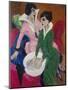 Two Women with a Washbasin (The Sisters), 1913-Ernst Ludwig Kirchner-Mounted Giclee Print