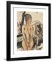 Two Women-Ernst Ludwig Kirchner-Framed Premium Giclee Print