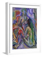 Two Women-Diana Ong-Framed Giclee Print