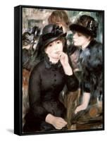 Two Women-Pierre-Auguste Renoir-Framed Stretched Canvas