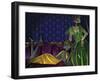 Two Women-Jaleel Campbell-Framed Art Print