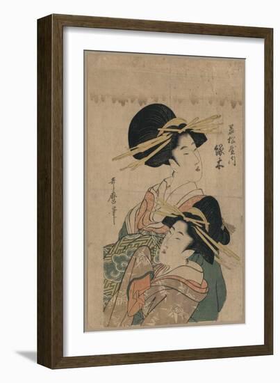 Two Women-null-Framed Art Print