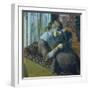 Two Women-Edgar Degas-Framed Giclee Print