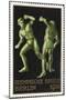 Two Wrestlers. Germany 1916 Berlin Olympic Games Poster Stamp, Unused-null-Mounted Giclee Print