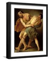 Two Wrestlers-Cesare Francazano-Framed Giclee Print