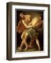 Two Wrestlers-Cesare Francazano-Framed Giclee Print