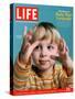 Two-year-old Bradley Pickren using baby sign language to communicate, February 25, 2005-Gabrielle Revere-Stretched Canvas