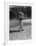 Two Year Old Golfer Bobby Mallick Taking a Swing-Al Fenn-Framed Photographic Print