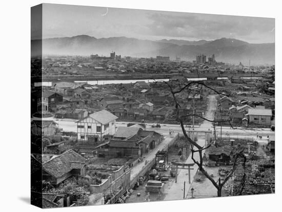 Two Years after Being Destroyed by the U.S. Atomic Bomb-Carl Mydans-Stretched Canvas