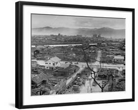 Two Years after Being Destroyed by the U.S. Atomic Bomb-Carl Mydans-Framed Photographic Print