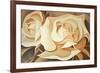 Two Yellow Roses-Lea Faucher-Framed Art Print