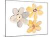 Two Yellows and One Grey-Susan Bryant-Mounted Art Print