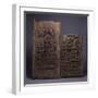 Two Yoruba Doors, One for a Shango Shrine, Both Carved in Relief with Varoius Figures-null-Framed Giclee Print