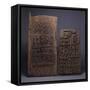 Two Yoruba Doors, One for a Shango Shrine, Both Carved in Relief with Varoius Figures-null-Framed Stretched Canvas