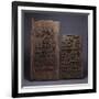 Two Yoruba Doors, One for a Shango Shrine, Both Carved in Relief with Varoius Figures-null-Framed Giclee Print