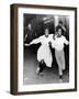 Two Young African Americans Girls, Screaming During Riots in Bedford-Stuyvesant Section of Brooklyn-null-Framed Photo