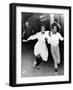 Two Young African Americans Girls, Screaming During Riots in Bedford-Stuyvesant Section of Brooklyn-null-Framed Photo