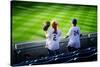 Two Young Baseball Fans Waiting for the Start of the Game, Yanke-Sabine Jacobs-Stretched Canvas