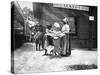 Two Young Black Women Selling Cakes at Alston Railroad Station, Next to a Train That Has Stopped-Wallace G^ Levison-Stretched Canvas