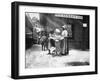 Two Young Black Women Selling Cakes at Alston Railroad Station, Next to a Train That Has Stopped-Wallace G^ Levison-Framed Photographic Print