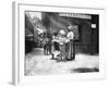 Two Young Black Women Selling Cakes at Alston Railroad Station, Next to a Train That Has Stopped-Wallace G^ Levison-Framed Photographic Print