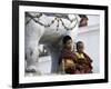 Two Young Boys, Nepal-Michael Brown-Framed Photographic Print