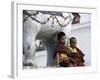 Two Young Boys, Nepal-Michael Brown-Framed Photographic Print